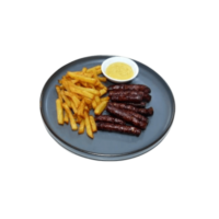 cârnați de pleșcoi la grătar