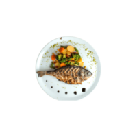 doradă cu sos de lămâie