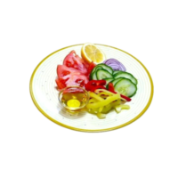 salată de sezon proaspătă